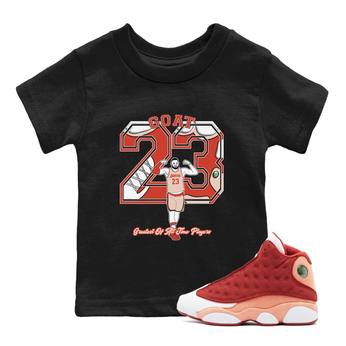 - 13 Sneaker Volume discount Dune Air Player Well-loved Tees Jordan Red Goat SNRT Kids