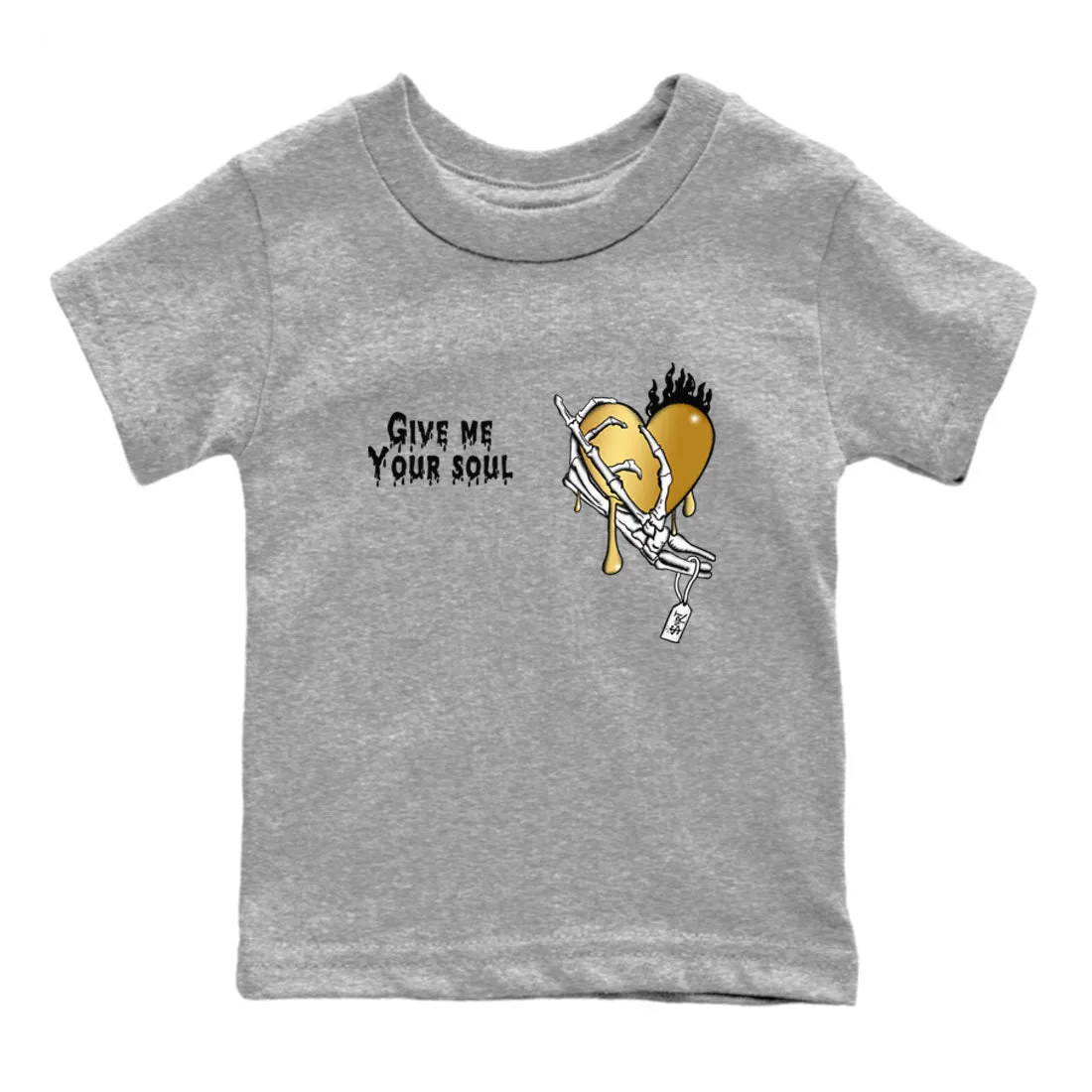 1 Kids Stable Me Soul Metallic Black Your Tees Jordan Give - Sneaker SNRT Fast worldwide shipping Air Gold