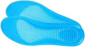 1Pair Breathable Gel Cushion Insoles for Men and Women Thick Shock Absorption Sports Insoles Slip and Moisture Wicking Running Shoe Inserts Women