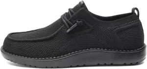 1TAZERO Mens Wide Shoes Casual Slip On Shoes for Men - Men Loafers Wide Comfortable Boat Shoes with Arch Support