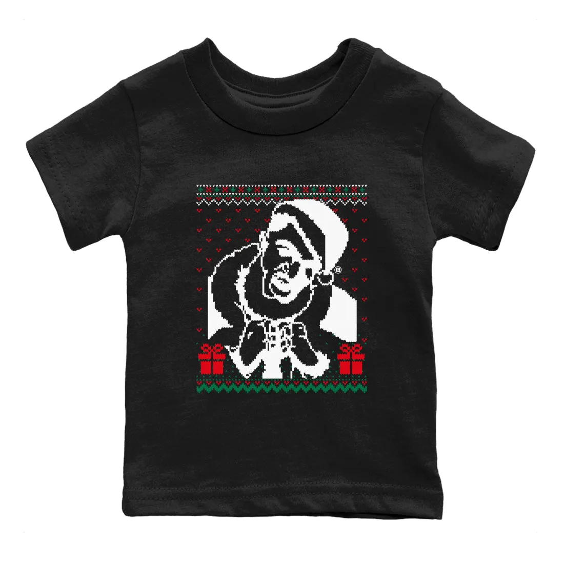 2 Kids Easy communication Wrapper Christmas Air Tees - Sneaker Jordan SNRT Gangster Energy-saving