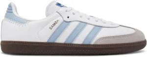 adidas Samba OG Men's Sneaker (White Sky Blue, 11)