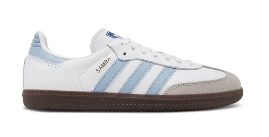 Adidas Samba OG White Halo Blue