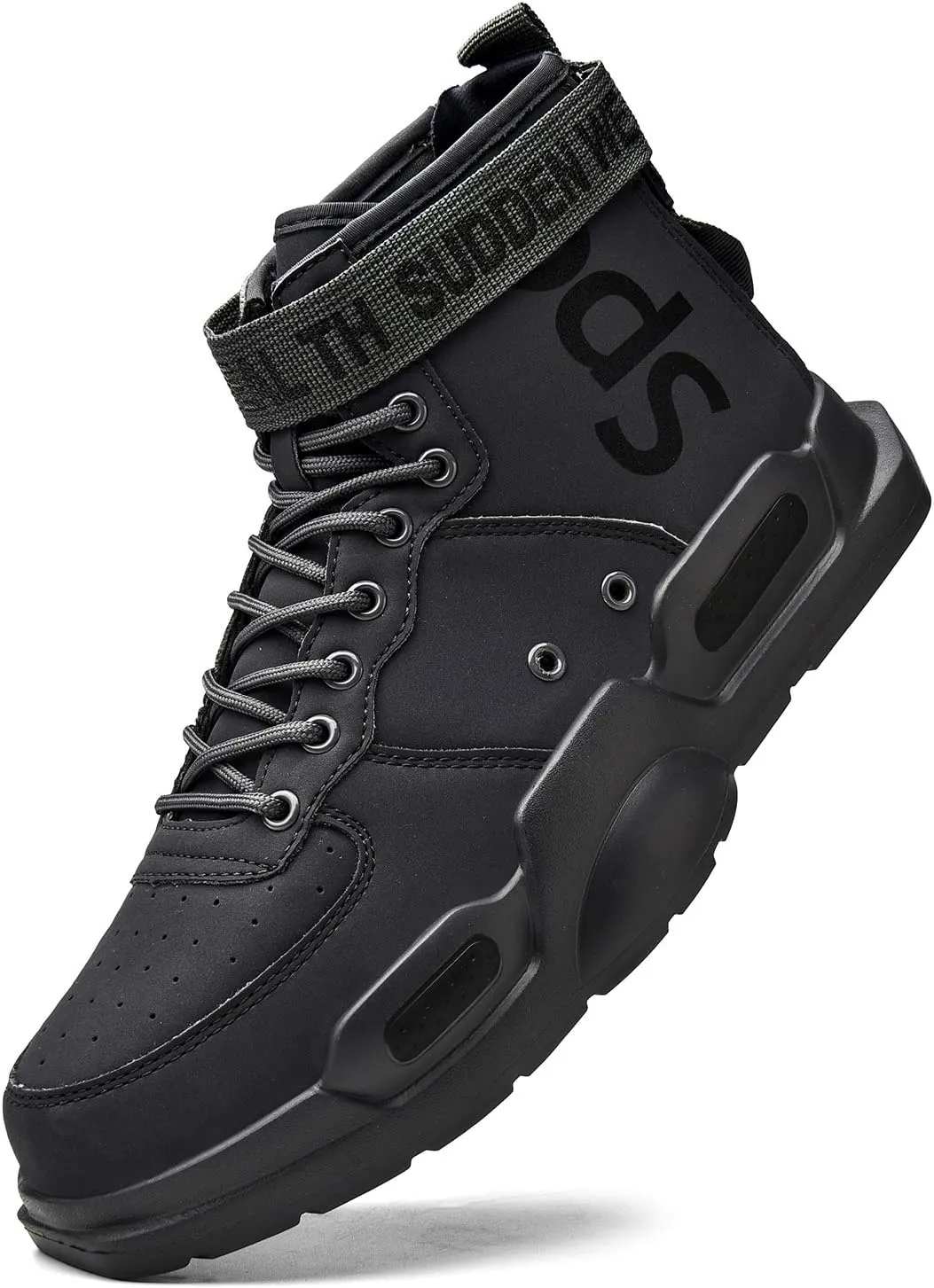 Ahico Mens Fashion Sneakers High Top Walking Shoes Sport Athletic Casual Shoe Vogue Stylish Men