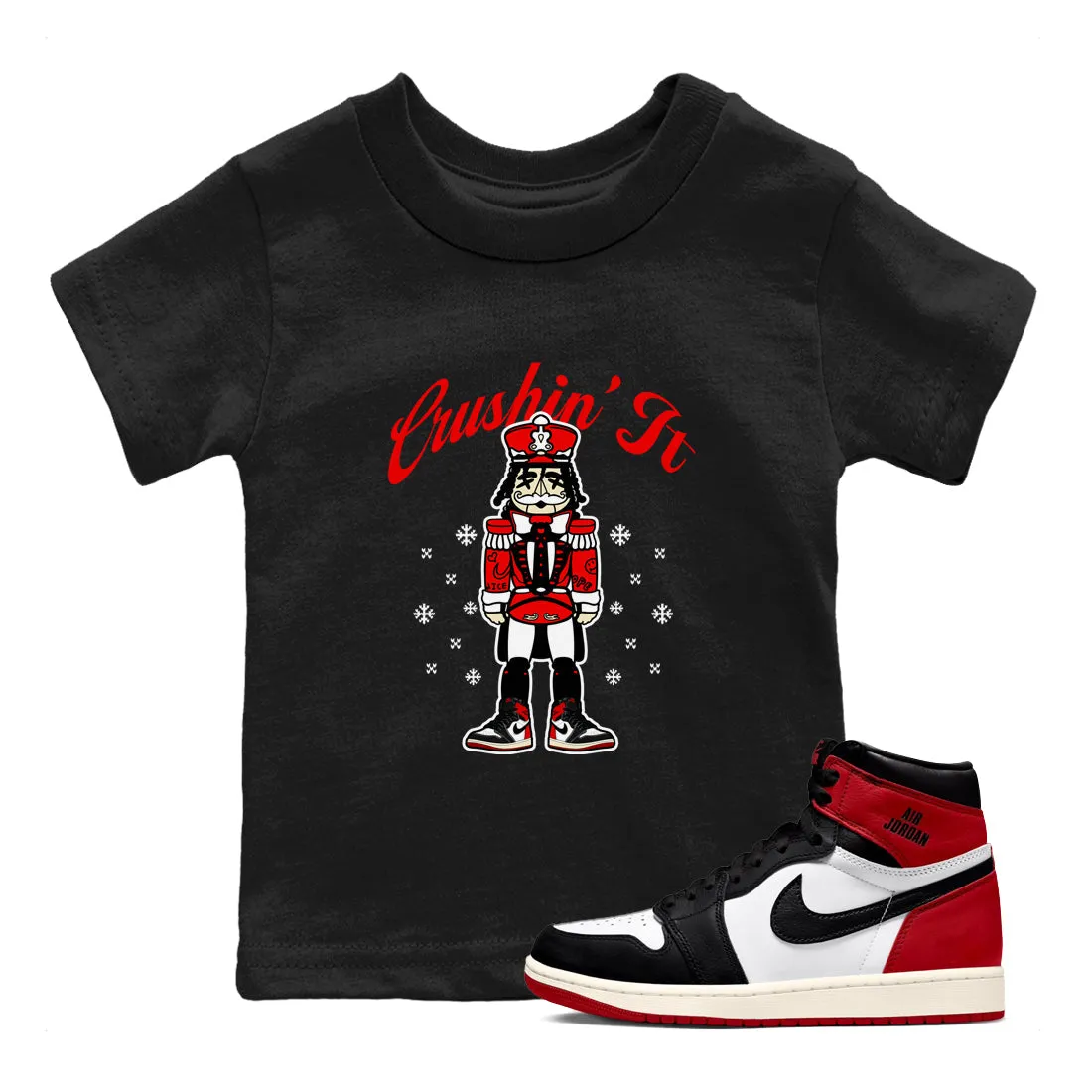 Air Reimagined SNRT Tees - It Kids 1 Robust Satisfaction guaranteed Jordan Toe Crushin' Black Sneaker