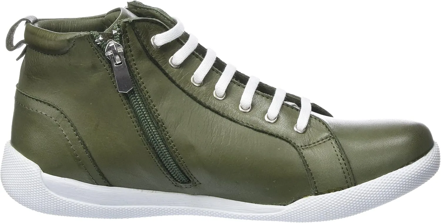 Andrea Conti Women's Hi-Top Trainers Sneaker