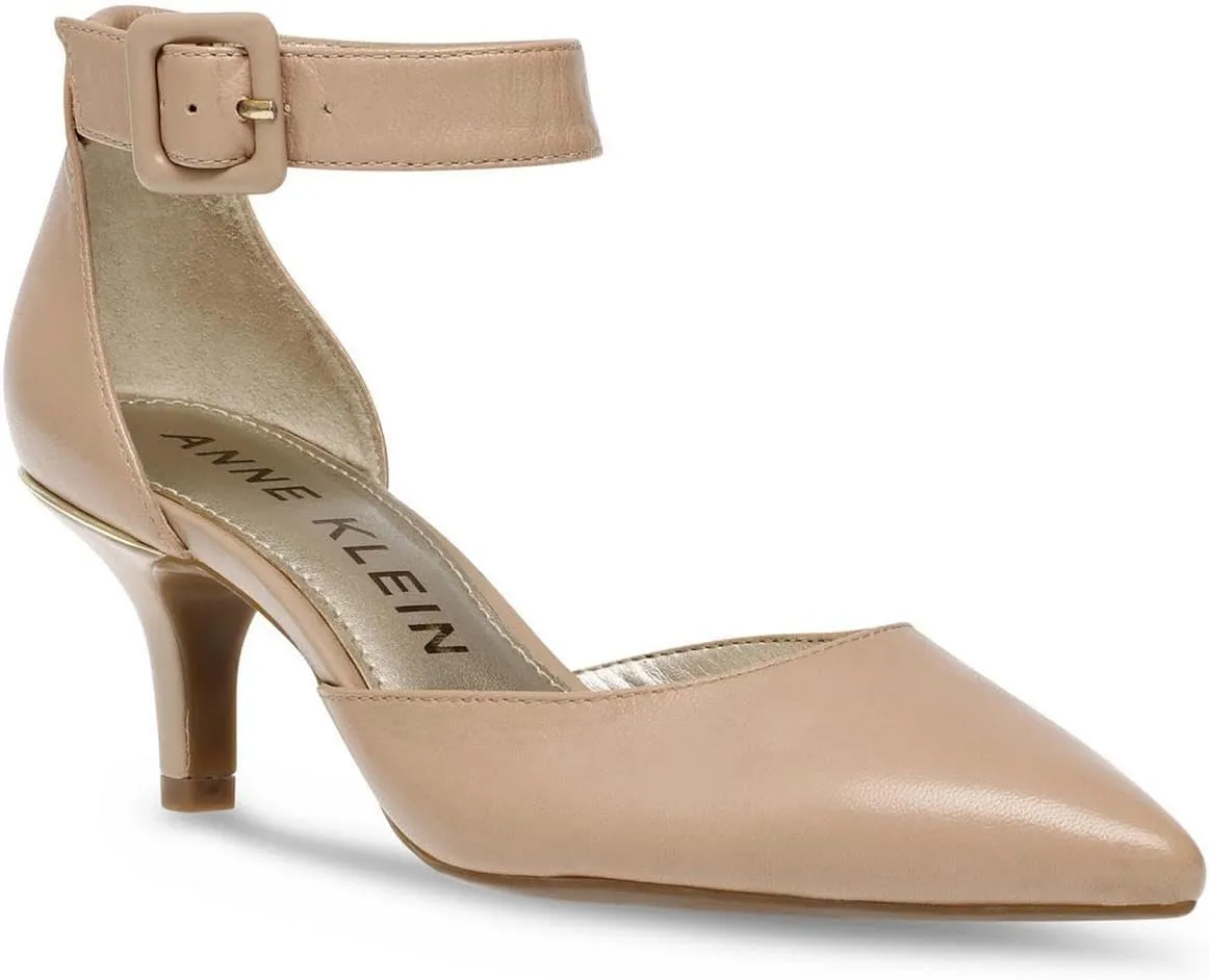 Anne Klein Womens Fabulist Ankle Wrap Dress Pumps