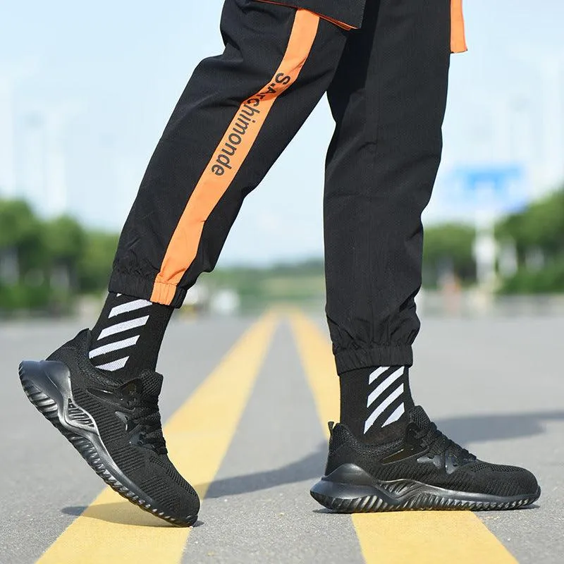 Anti-smash, anti-stab and breathable shoes