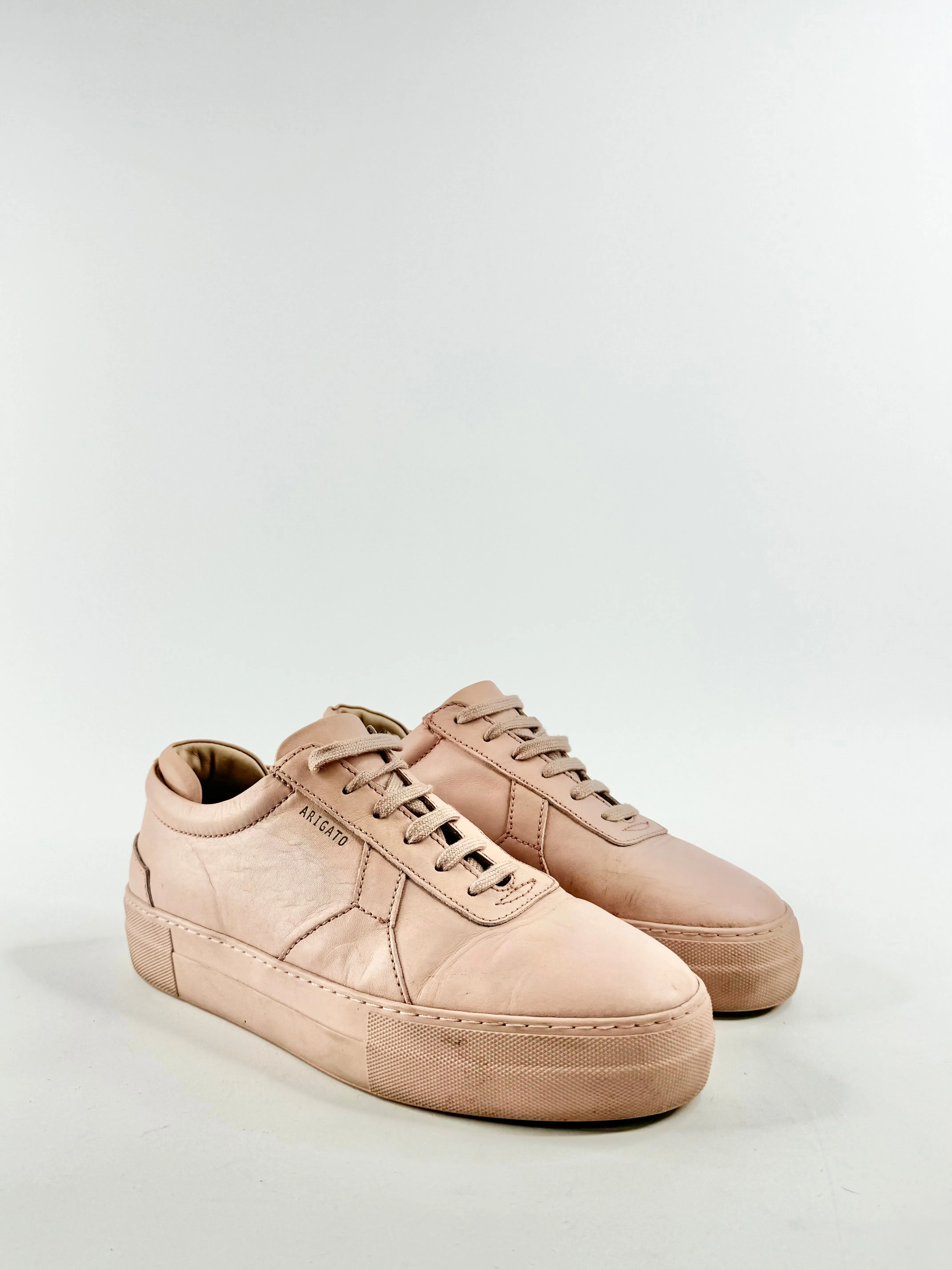 Axel Arigato Shell Pink Leather Sneakers - EU39