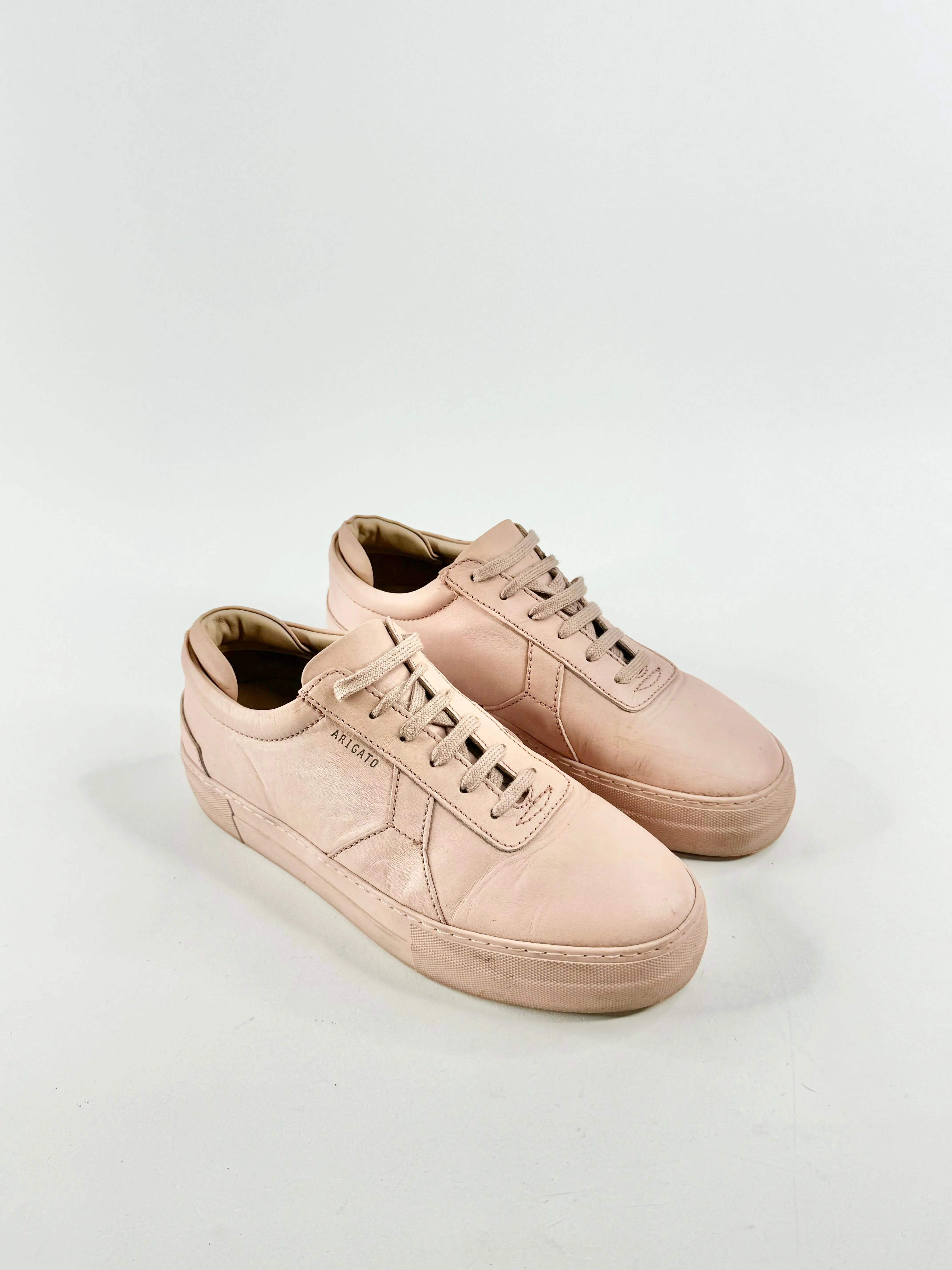 Axel Arigato Shell Pink Leather Sneakers - EU39