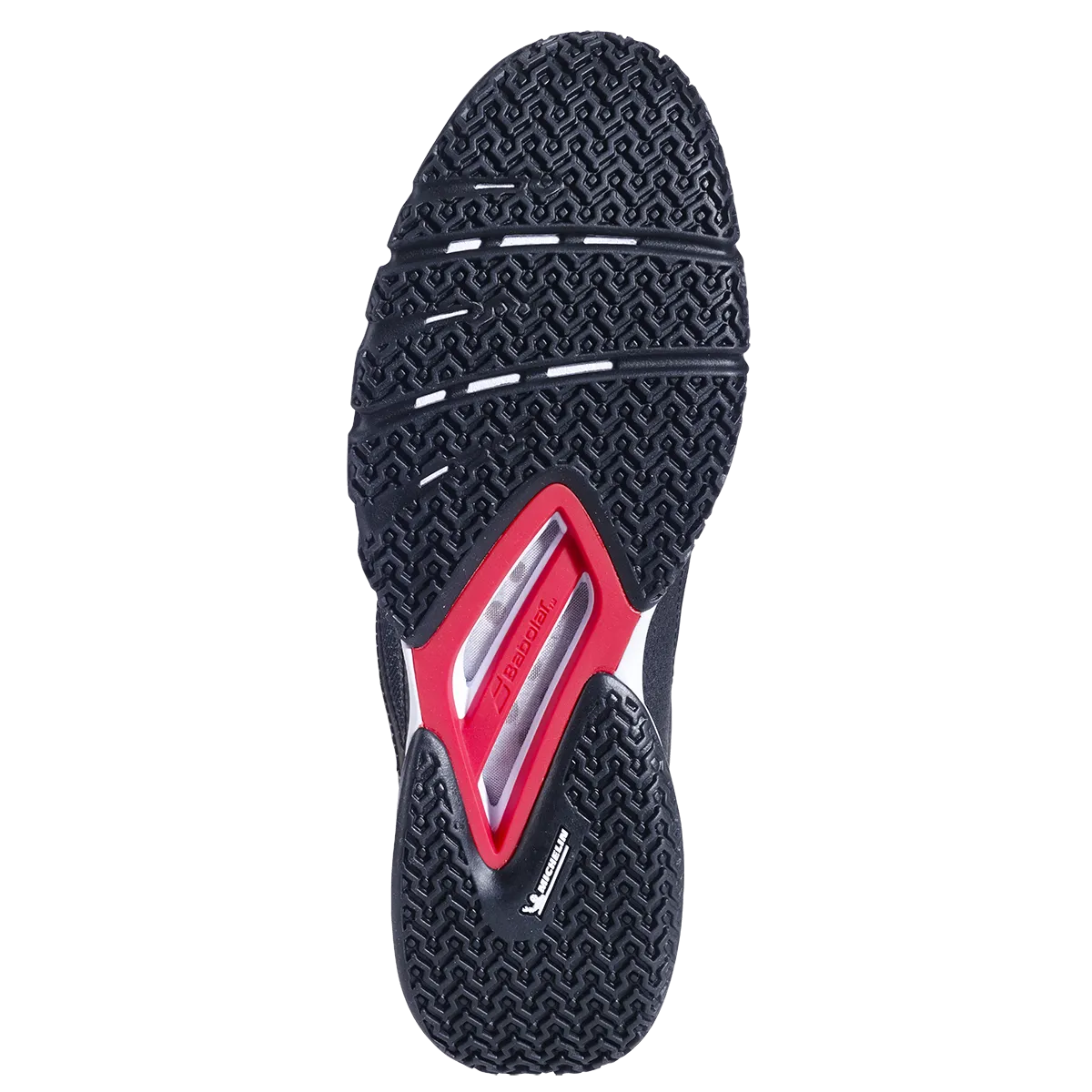 Babolat Men's Jet Premura 2 Padel Shoes 25 Black Tomato Red