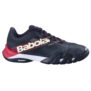 Babolat Men's Jet Premura 2 Padel Shoes 25 Black Tomato Red