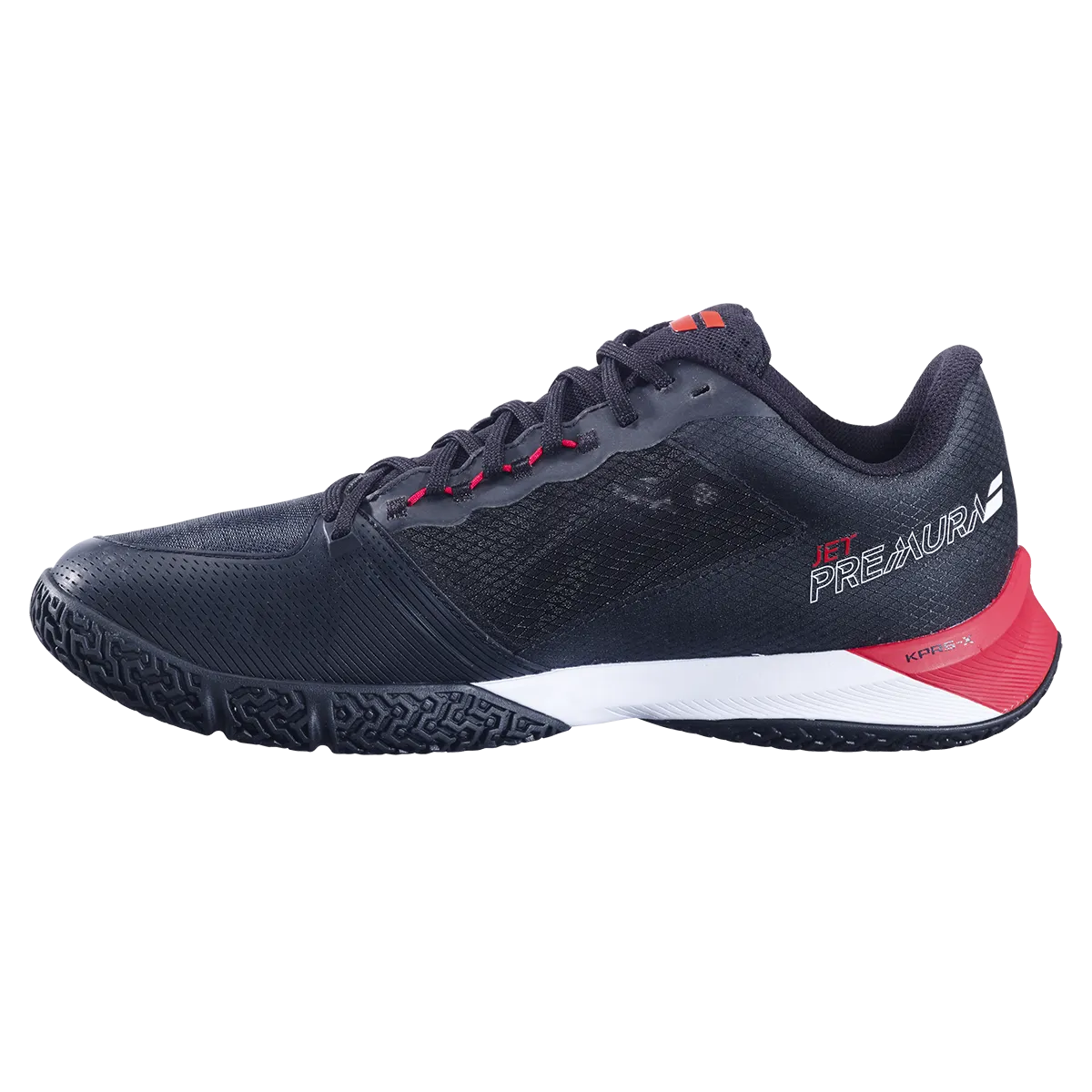 Babolat Men's Jet Premura 2 Padel Shoes 25 Black Tomato Red
