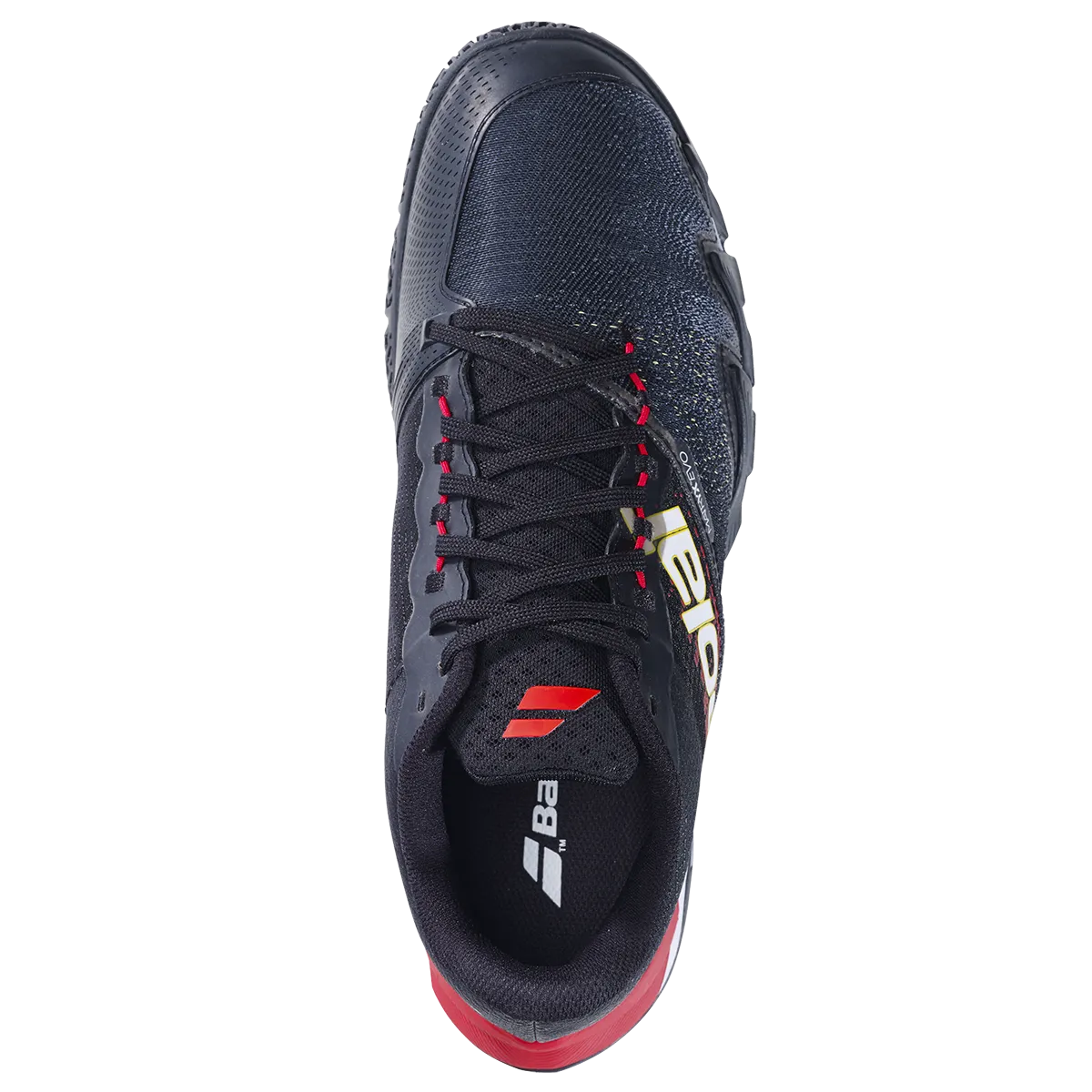 Babolat Men's Jet Premura 2 Padel Shoes 25 Black Tomato Red