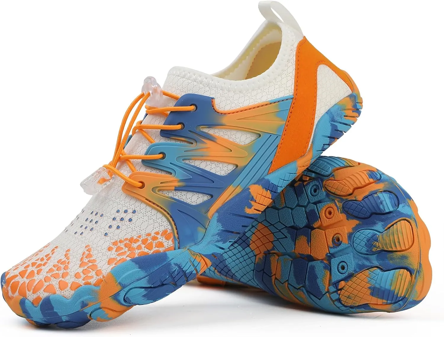 Barefoot for Women Men Breathable & Non-Slip Athletic Wide Toe Water Shoes Aqua Shoes for Beach Swimming Hiking Boating Sailing