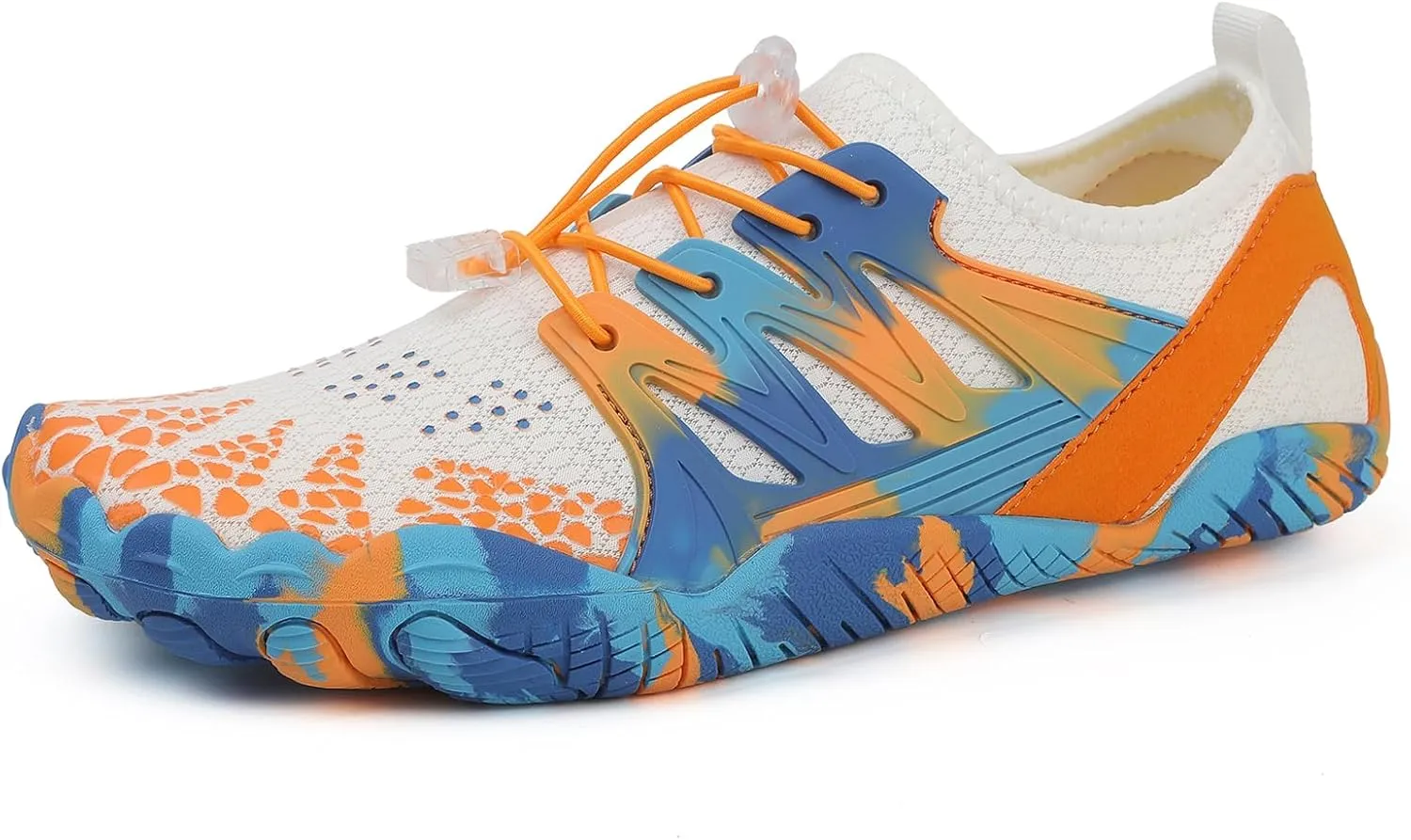 Barefoot for Women Men Breathable & Non-Slip Athletic Wide Toe Water Shoes Aqua Shoes for Beach Swimming Hiking Boating Sailing