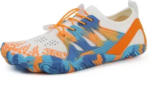 Barefoot for Women Men Breathable & Non-Slip Athletic Wide Toe Water Shoes Aqua Shoes for Beach Swimming Hiking Boating Sailing