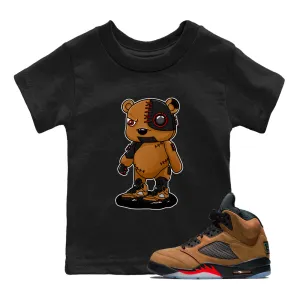 Bear Sneaker Only a few left Air Sustainable Jordan Tees - 5 Cyborg SNRT Kids Brown Archaeo