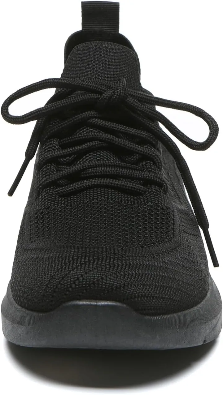 Bernal Sneakers for Women Casual Mesh Breathable Lace Up Walking Shoes Lightweight Non Slip Tennis Gym Workout Shopping Shoes