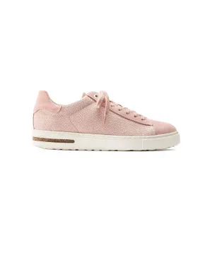 Birkenstock Bend Suede Leather/Canvas Soft Pink Sneakers