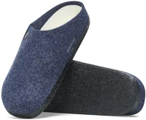 Birkenstock Zermatt Rivet Wool Felt Slippers with Cork-Latex Footbed and Shearling Lining - Multiple Colors & Sizes