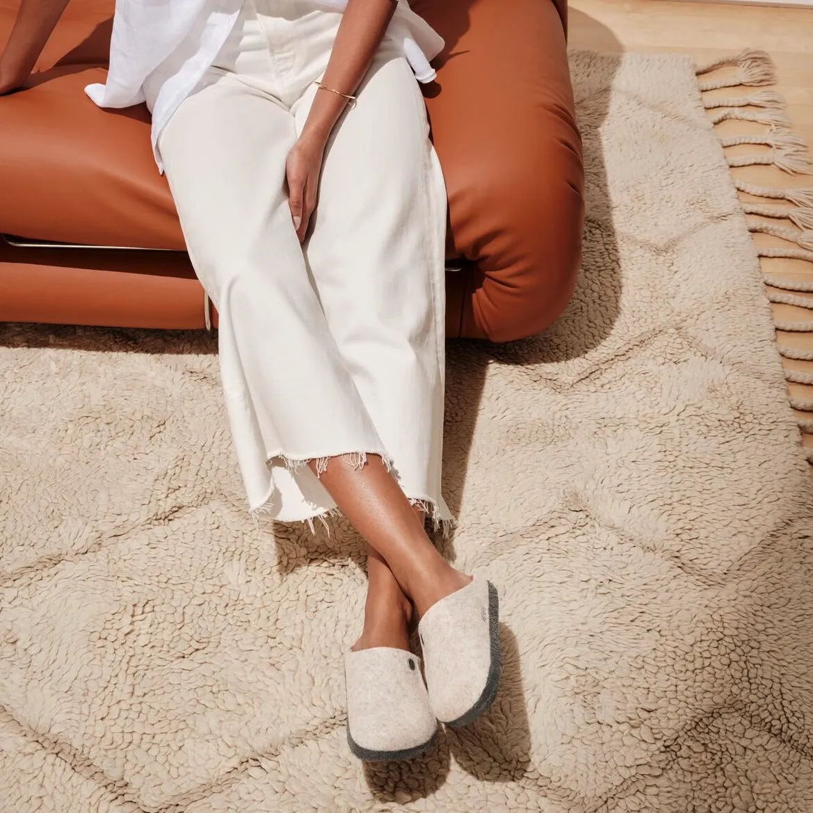 Birkenstock Zermatt Shearling eggnog wool/natural shearling