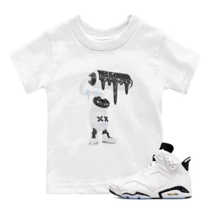 Black 3D Sneaker Secure 6 Air Paint White SNRT Kids Tees Multi-device compatible Roller Jordan -
