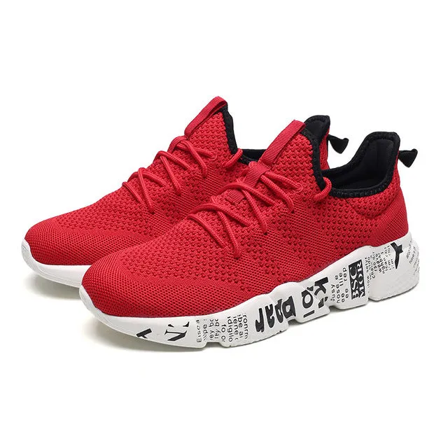 Breathable Mesh Men Running Shoes
