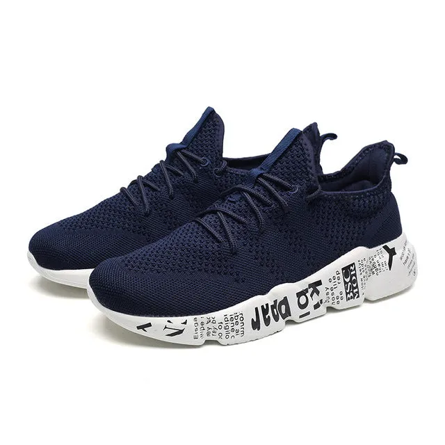 Breathable Mesh Men Running Shoes