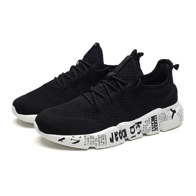 Breathable Mesh Men Running Shoes