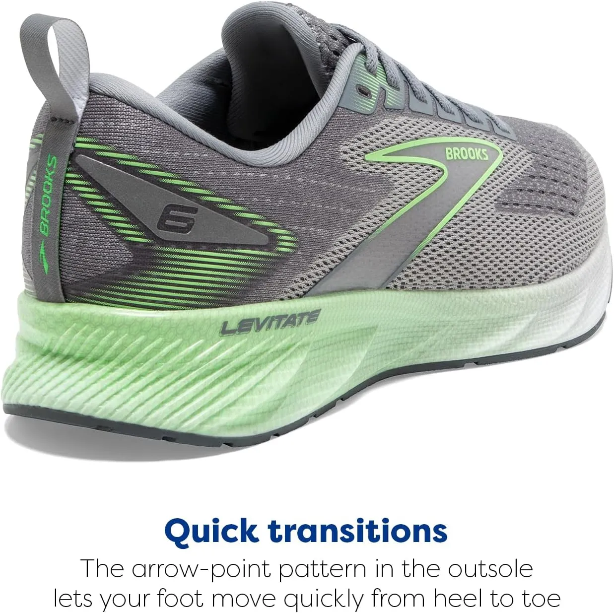 Brooks Men’s Levitate 6 Neutral Running Shoe