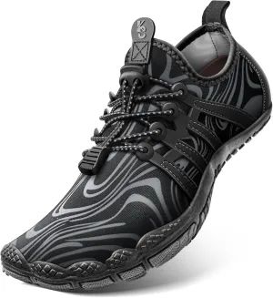 BULLIANT Water Shoes Men, Unisex Barefoot Aqua Shoes for Men Women Hiking Swimming Shoe