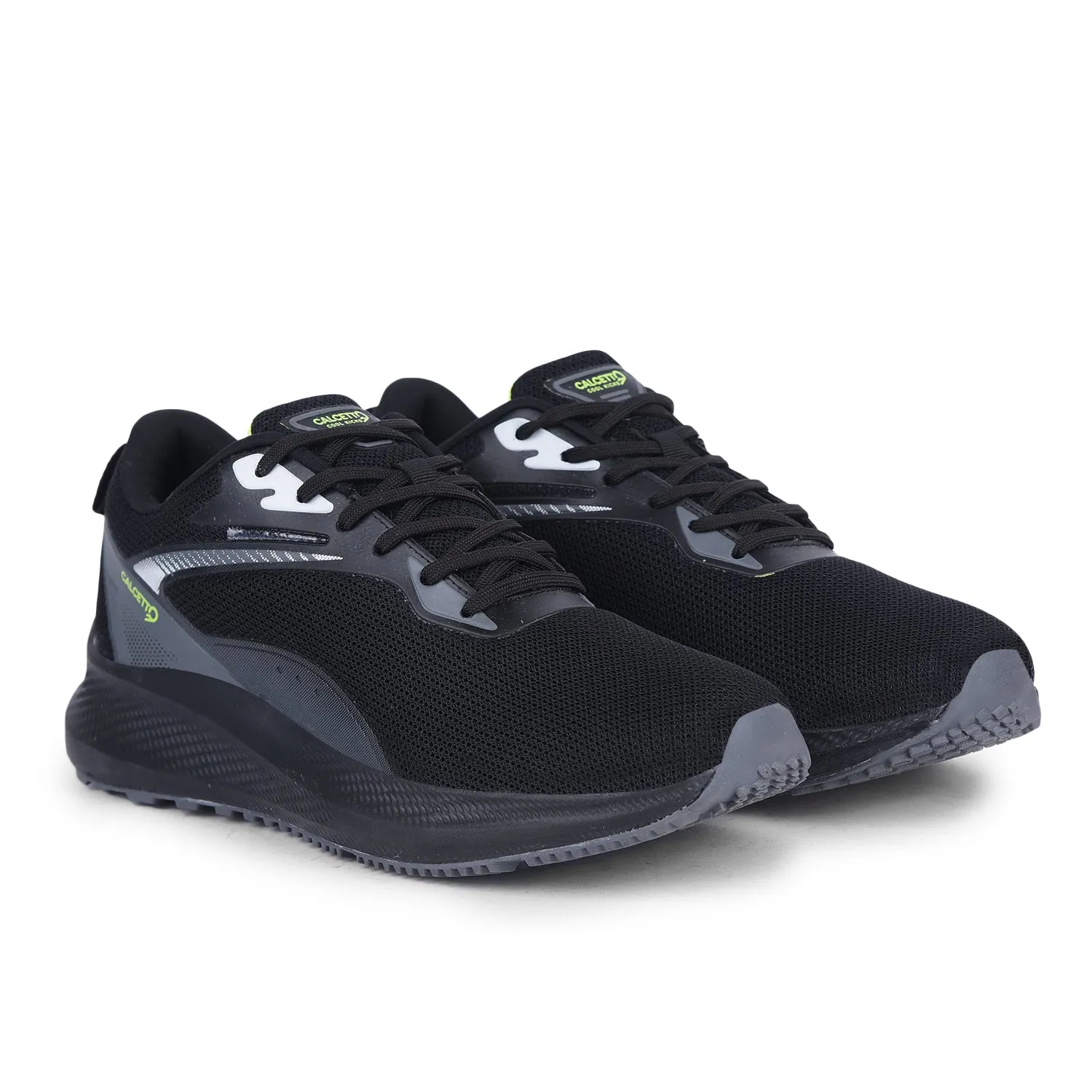 Calcetto Lightweight Casual Men'S Running Sports Shoes CLT-2054 Black