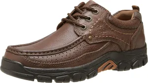 CAMEL CROWN Men Casual Shoes Loafers Comfortable Walking Shoes Oxford for Work Dress Travel-Lace up