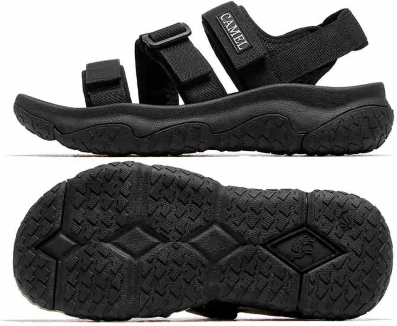 CAMEL CROWN Men's Hiking Sandals Open Toe Outdoor Beach Sandal Waterproof Sport Sandals Water Shoes for Athletic Walking Fishing