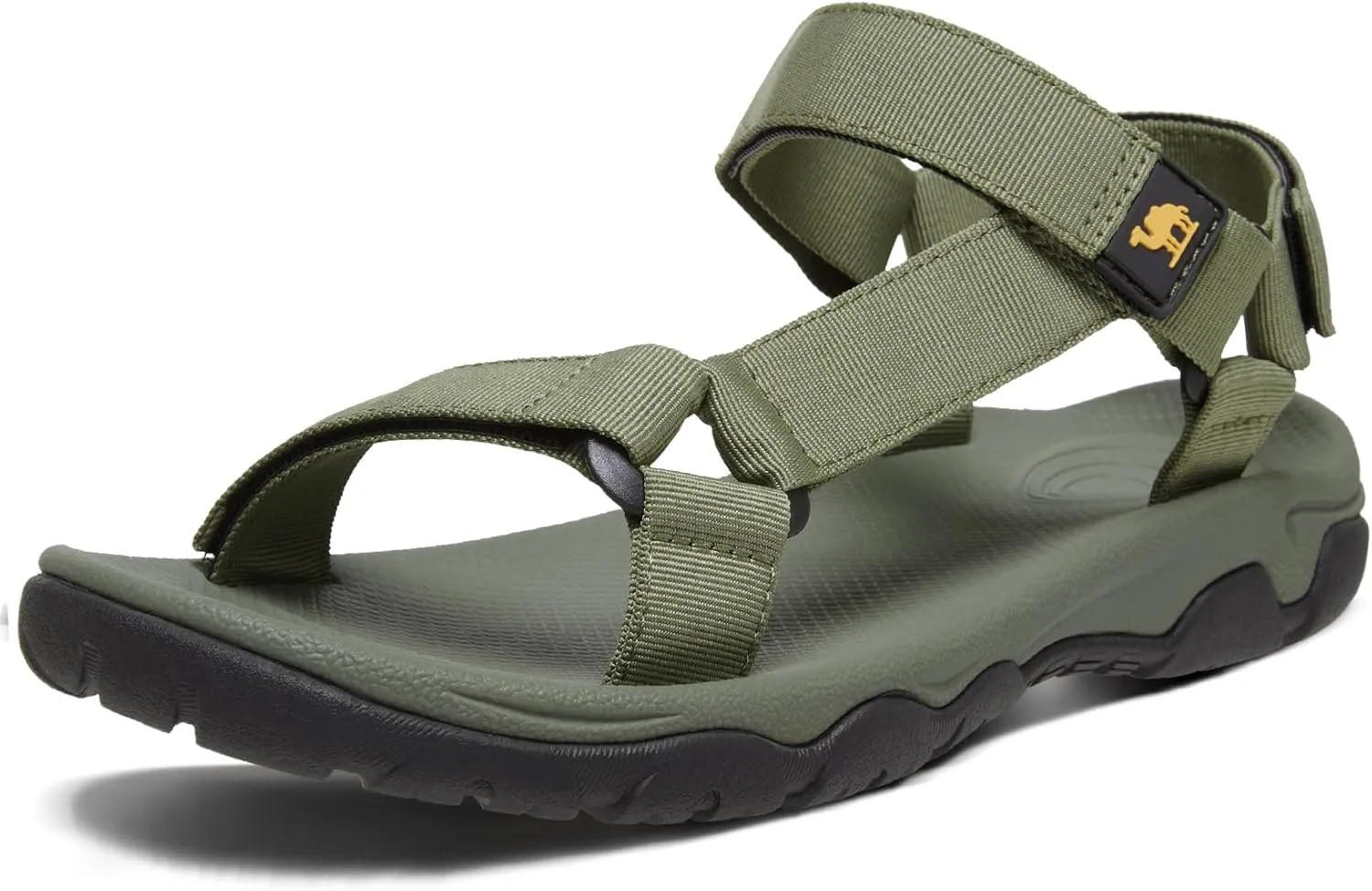 CAMELSPORTS Men's Hiking Sandals Open Toe Outdoor Beach Sandal Waterproof Sport Sandals Water Shoes for Athletic Walking