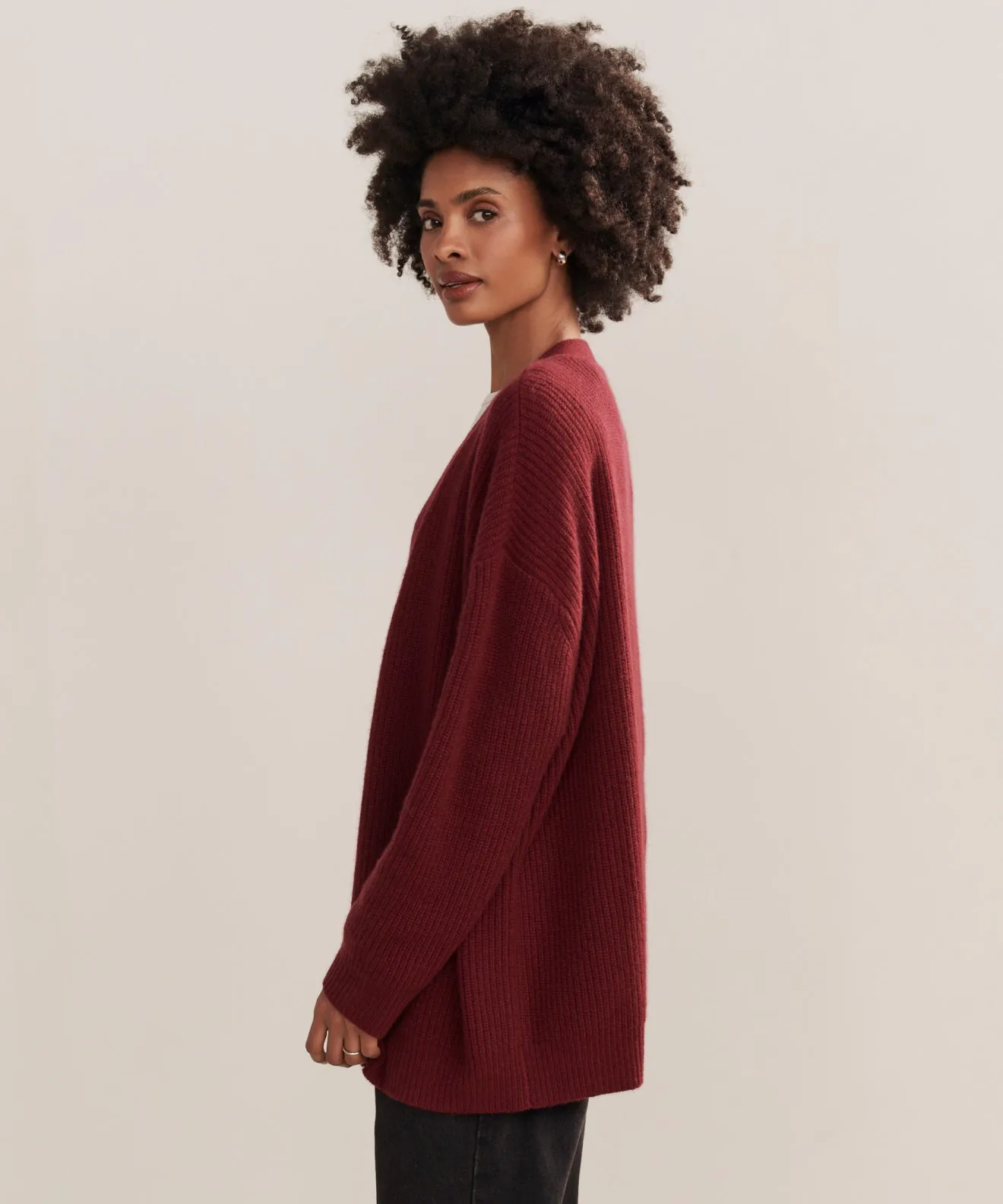 Cashmere Cocoon Cardigan