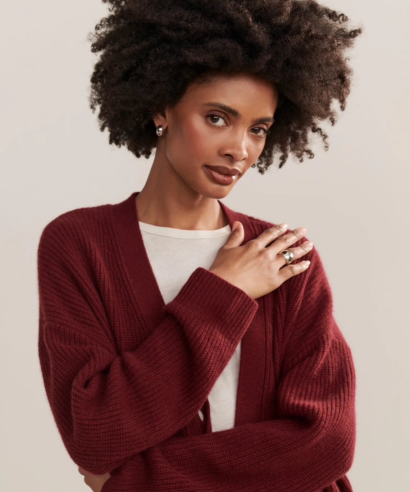 Cashmere Cocoon Cardigan