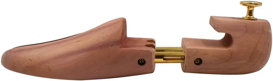 CEDAR SHOE TREE with TWIN TUBES -6 Packs