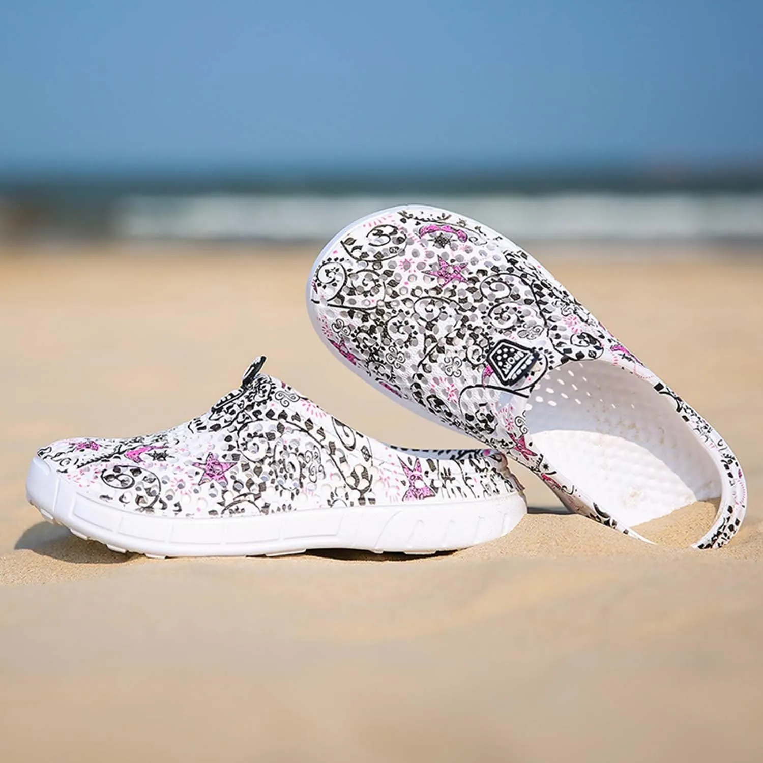 CERYTHRINA Women's Garden Clogs Shoes Breathable Quick Drying Sandals Slippers Beach Footwear