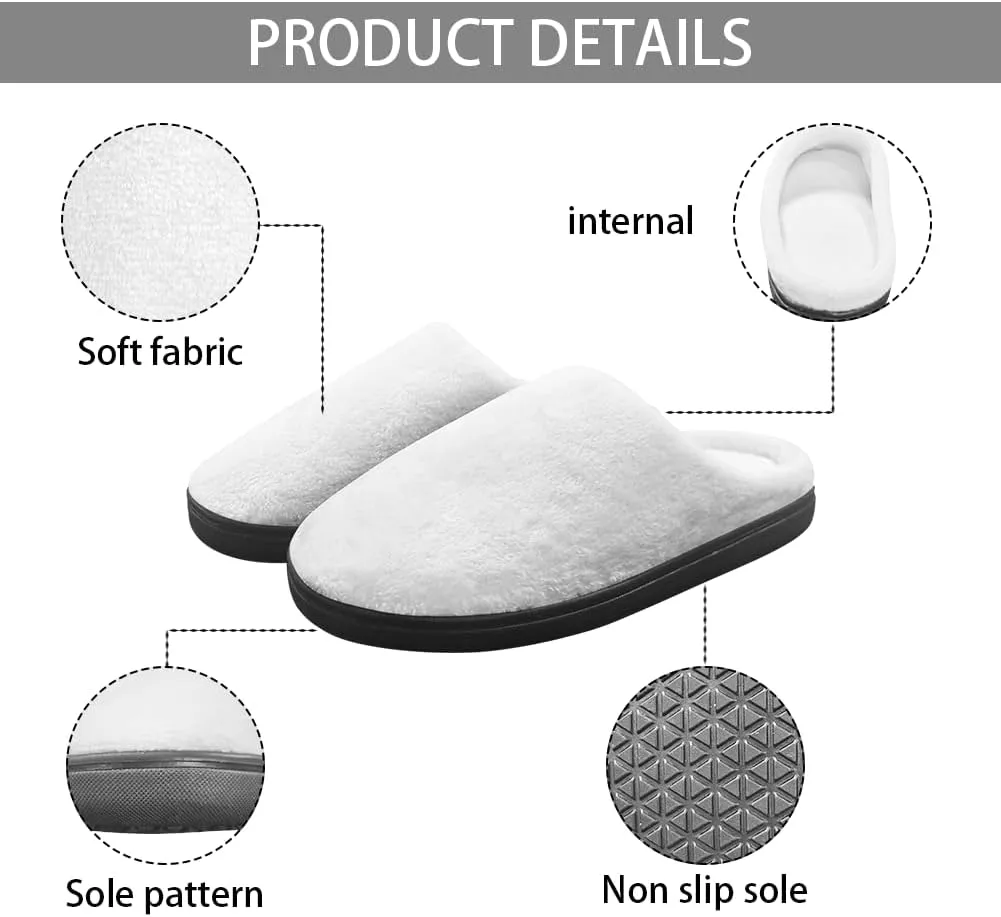 Christmas Fuzzy Slippers for Girls Kids Soft Fluffy Slipper House Slip On Shoes Winter Warm