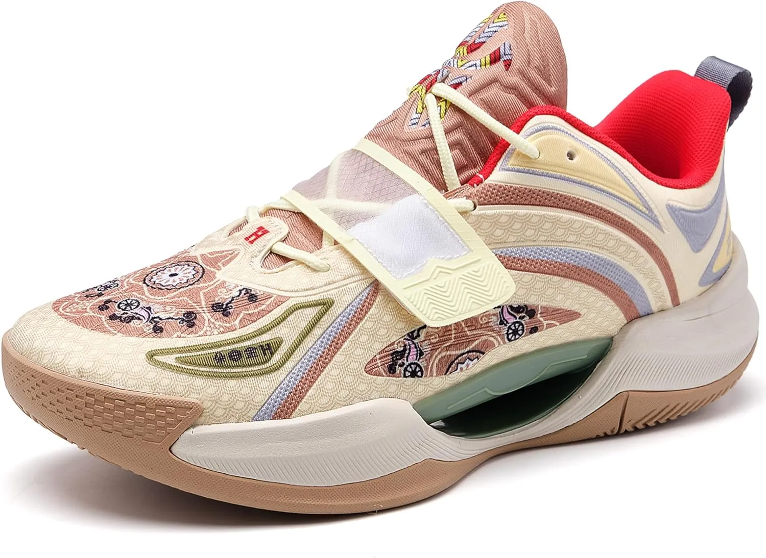 CJSPORX Men Women Basketball Shoes Breathable Non Slip Outdoor Fashion Sneakers