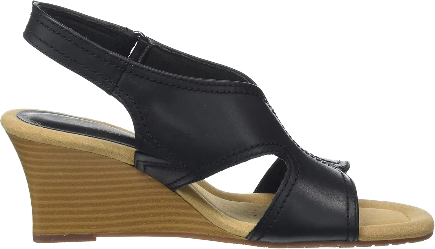 Clarks Womens Kyarra Aster Wedge Wedge Heels