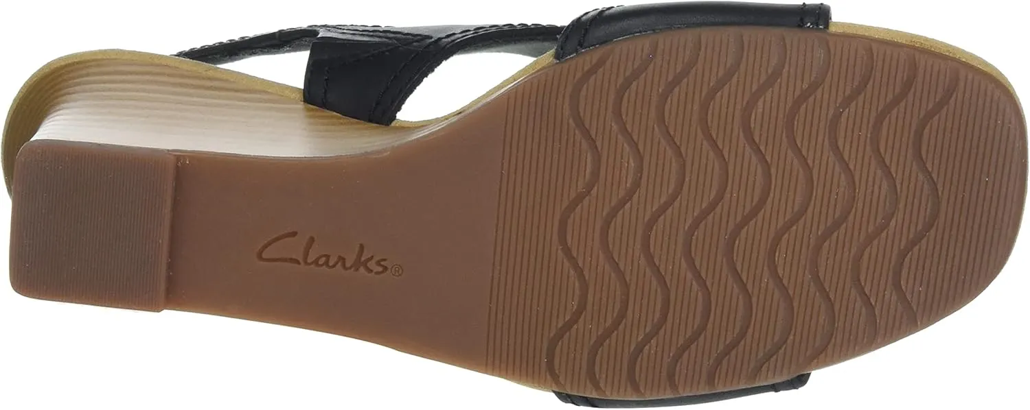 Clarks Womens Kyarra Aster Wedge Wedge Heels