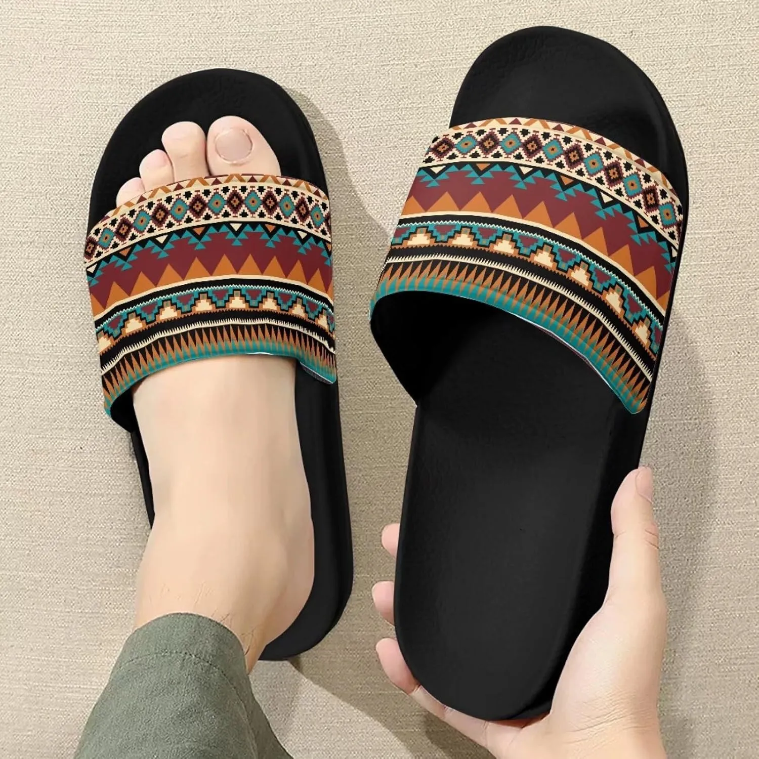 Cloud Slides for Women Slides Slippers, Non-Slip Comfort Shower Shoes, Open Toe Slides Sandals for Indoor & Outdoor