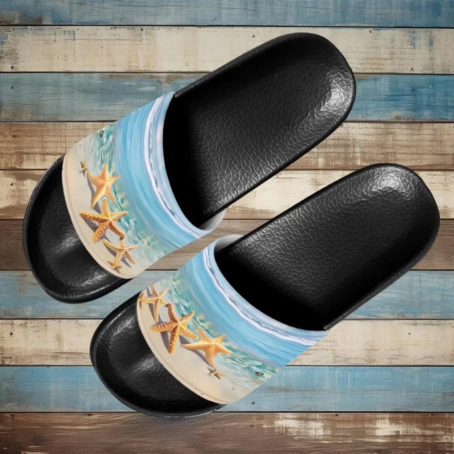 Cloud Slides for Women Slides Slippers, Non-Slip Comfort Shower Shoes, Open Toe Slides Sandals for Indoor & Outdoor