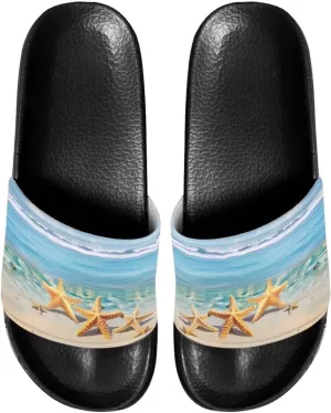 Cloud Slides for Women Slides Slippers, Non-Slip Comfort Shower Shoes, Open Toe Slides Sandals for Indoor & Outdoor