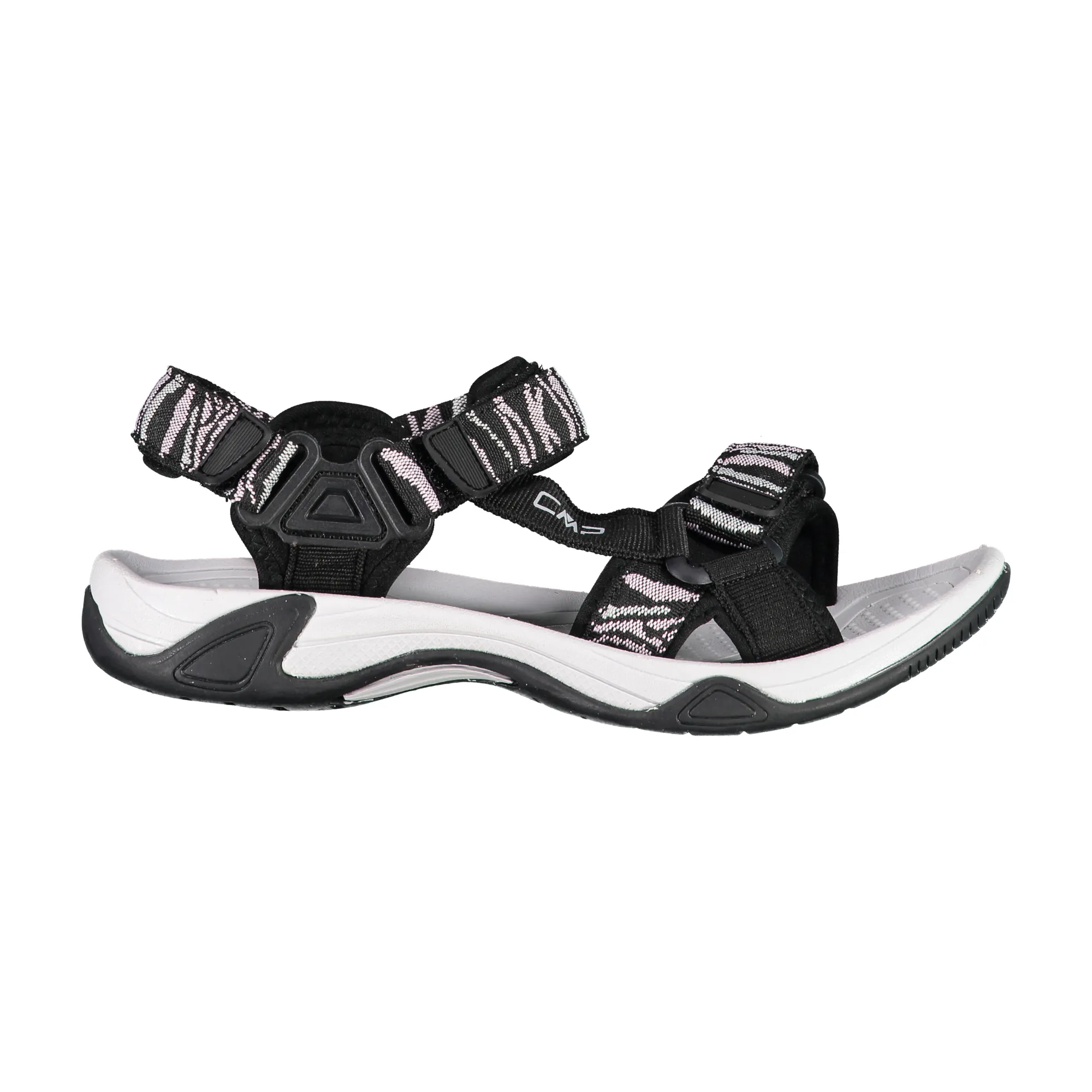CMP Women's Hamal Vegan Friendly Hiking Sandals (Nero/Pale Rose)