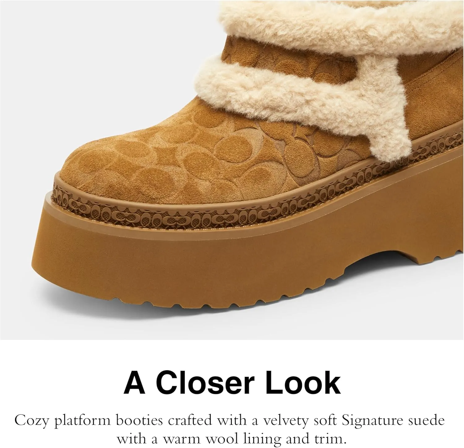 Coach Women's Christina Shearling Bootie