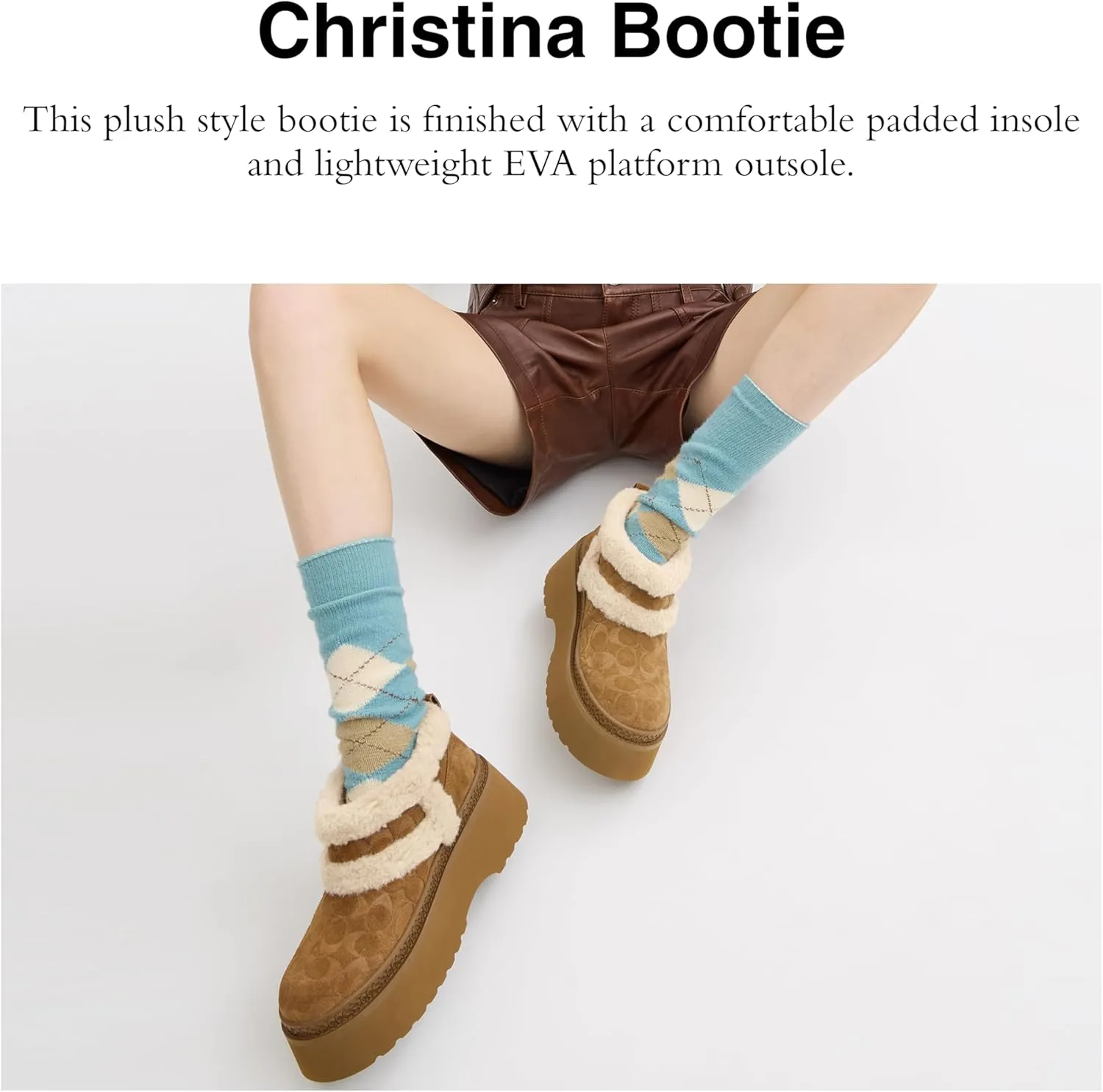 Coach Women's Christina Shearling Bootie
